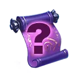 Purple Scroll Question Mark - magic - No Background PNG