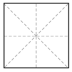 Black Square - No Background PNG