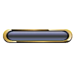 Blue Button - smooth - metal - Free Download PNG