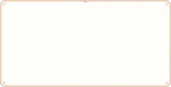 Blank Board - minimalist - border - No Background PNG