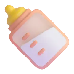 Bottle-shaped item - plastic - Transparent Layer PNG