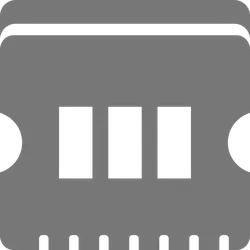 Black Rectangular Icon - graphic design - High Resolution PNG