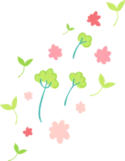 Cartoon Plant Pattern - plant - High Resolution PNG