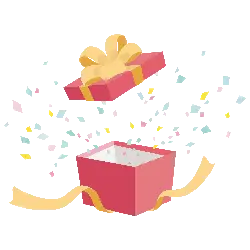 Opened Gift Box - party - Free PNG