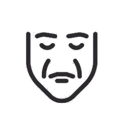 Sad Face Emoji - icon - emoji - High Resolution PNG