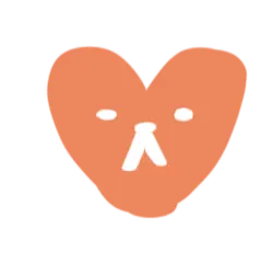 Heart Face - heart shape - Transparent Layer PNG
