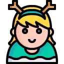 Yellow-Haired Cartoon Girl - girl - Free Download PNG