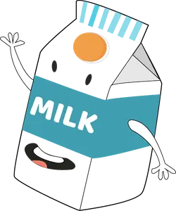Milk Carton - packaging - PNG