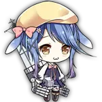 Blue-haired Girl - little girl - blue hair - High Resolution PNG