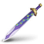 Purple Magic Sword - weapon - Transparent Layer PNG