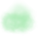 Green Smoke Cloud - background - No Background PNG