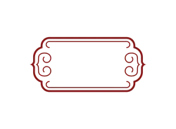 Red Decorative Frame - red - Trending PNG