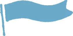 Blue Flag - High Resolution PNG