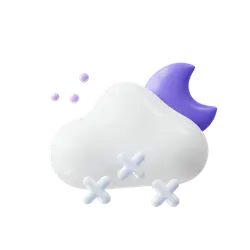 Cloud and Moon - PNG Images