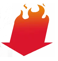 Flame Arrow - No Background PNG