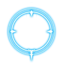 Blue Halo - mysterious - energy - Lossless PNG