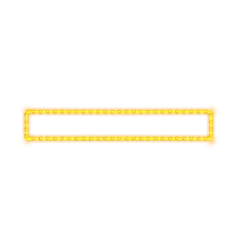 Yellow Rectangle - glow - Lossless PNG