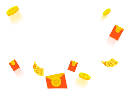 Red Envelopes and Coins - red envelope - No Background PNG