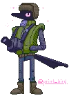 Pixel Bird - adventure - No Background PNG