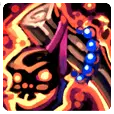 Fiery Demon - creature - Transparent Background PNG