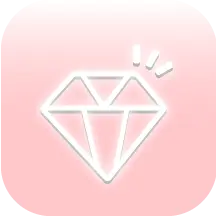 Diamond Icon - simple - Transparent Layer PNG