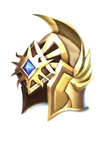 Golden Helmet - decorative item - Transparent Layer PNG