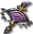 Purple Gold Staff - magic - High Resolution PNG