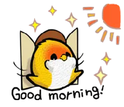 Chicken with Hat - stars - Lossless PNG