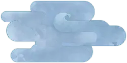 Cloud - blue - Designer's Pick PNG