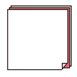 Pink Border Paper - office - High Resolution PNG