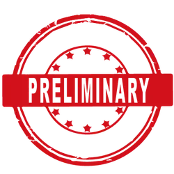Preliminary Stamp - red - No Background PNG