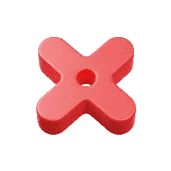 Red Cross Button - red - Free PNG