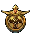 Golden Emblem - gemstone - Free PNG