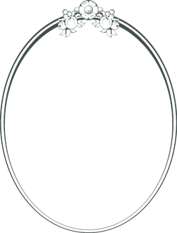 Decorative Circular Pattern - lines - Transparent Background PNG