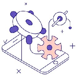 Gear Phone - phone - Lossless PNG