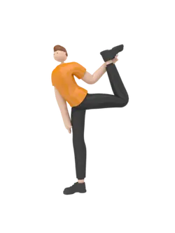 Man Doing Yoga - focus - Free PNG