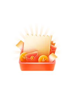 Red Packet Box - Transparent Layer PNG