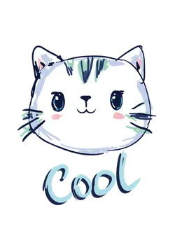 Cool Cat - meme - PNG