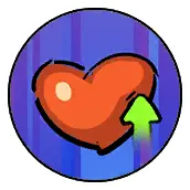 Heart Arrow Icon - icon - Transparent Background PNG