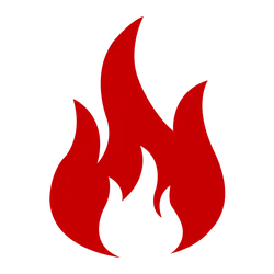 Flame - pattern - No Background PNG