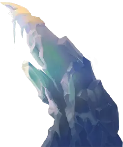 Iceberg - ice - Curated PNG