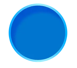 Blue Circle - simple - color - PNG Images