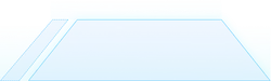 Blue Trapezoid - tech feel - Transparent Layer PNG