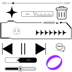 Purple Ring - artwork - No Background PNG