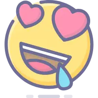 Heart-Eyed Emoticon - happiness - High Resolution PNG