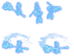 Ice Warrior - glowing - High Resolution PNG