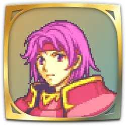Purple-Haired Anime Character - pixel art - Free PNG
