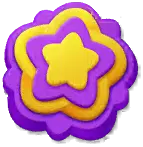 Colorful Flower - purple - High Resolution PNG
