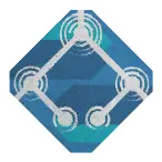 Hexagonal Robot - mechanical - Transparent Background PNG