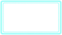 Neon Light Frame - neon light - black background - Lossless PNG